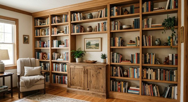 Bookshelves Installation in Durham, NC