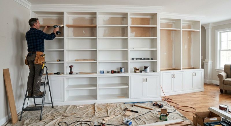 Builtin Cabinets Installation in Frederick, MD